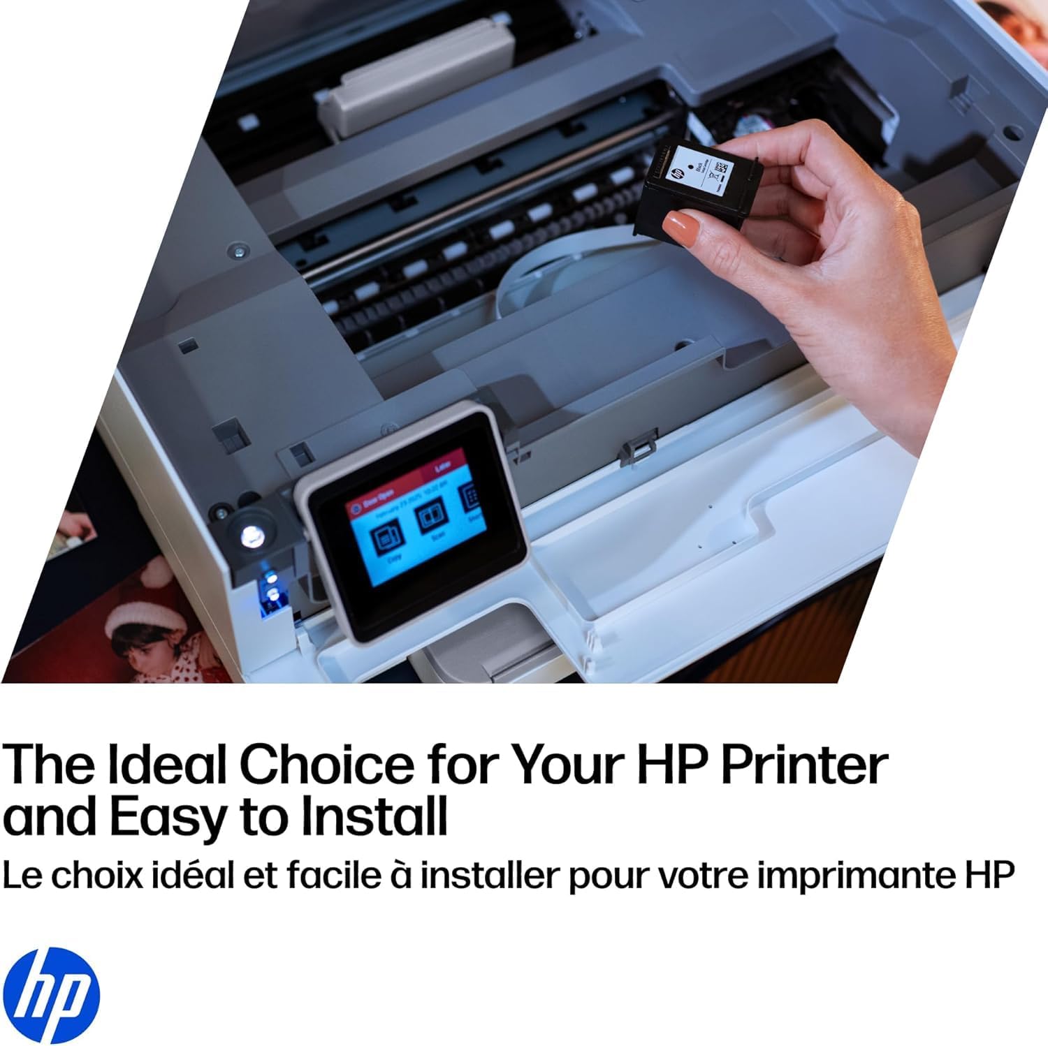 The Ideal Choice for Your HP Printer and Easy to Install  
Le choix idéal et facile à installer pour votre imprimante HP