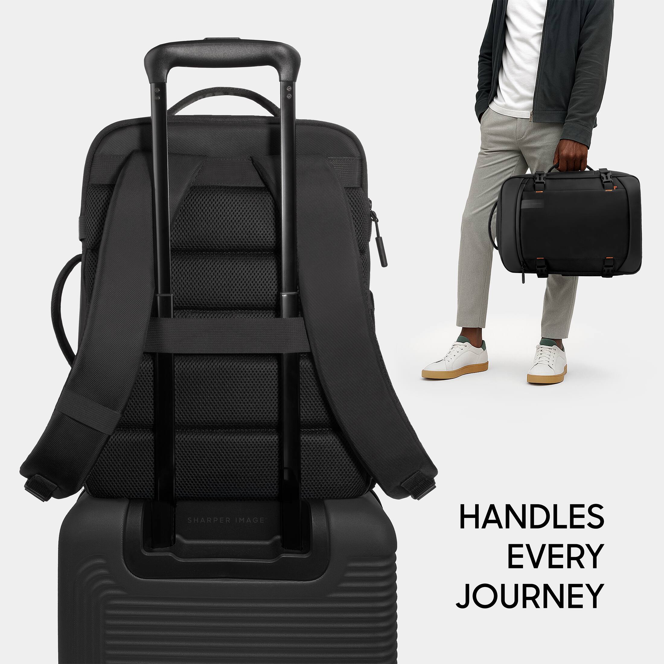 SHARPER IMAGE HANDLES EVERY JOURNEY