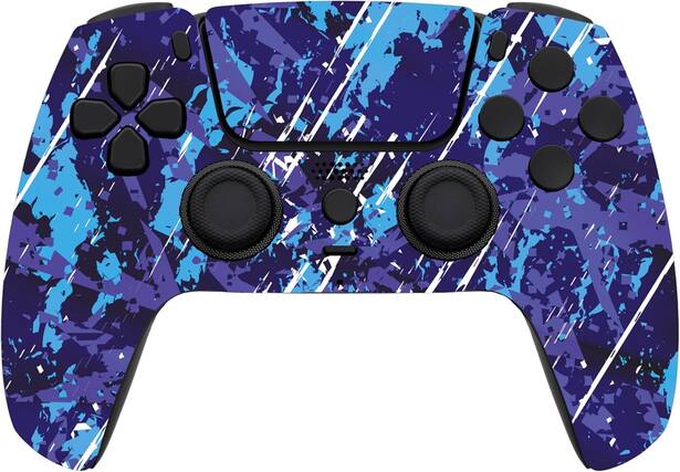 Front. Custom Controllerzz - Custom Wireless Controller for PS5 - Midnight Surge.