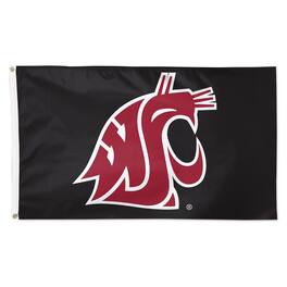 WinCraft - Washington State Cougars 3' x 5' Single-Sided Vibrant Deluxe Flag - Multicolor
