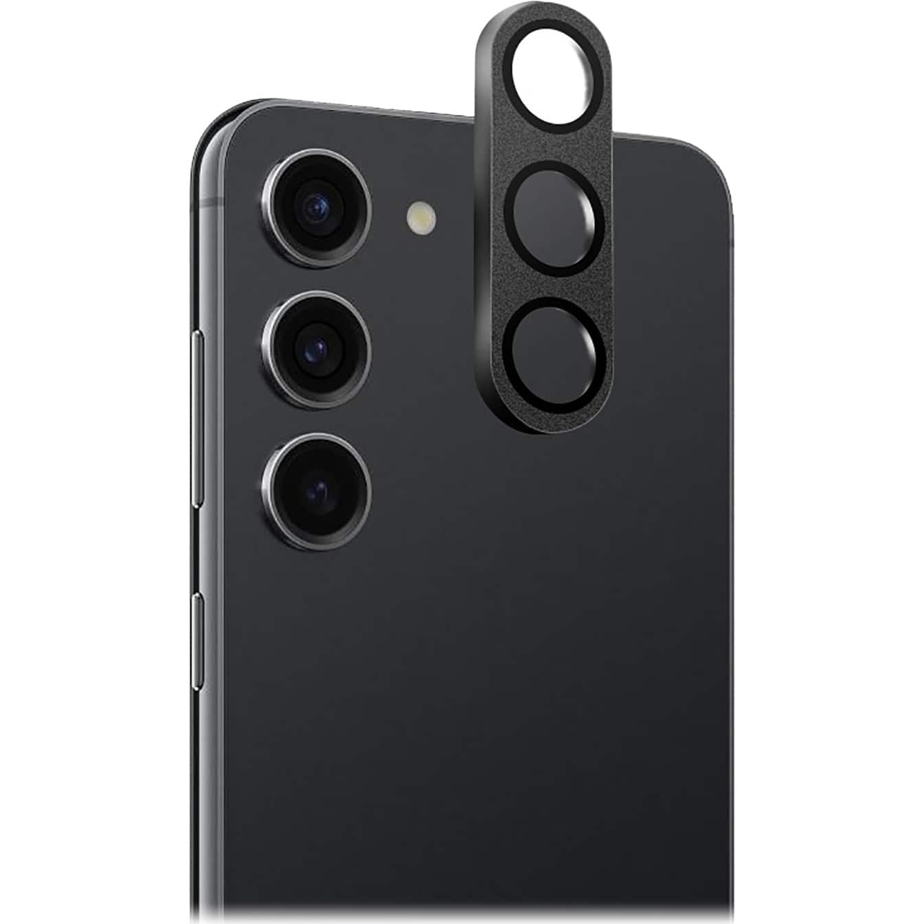 Alt View 11. SaharaCase - ZeroDamage Camera Lens Protector for Samsung Galaxy S23/S23+ (2-Pack) - Black.