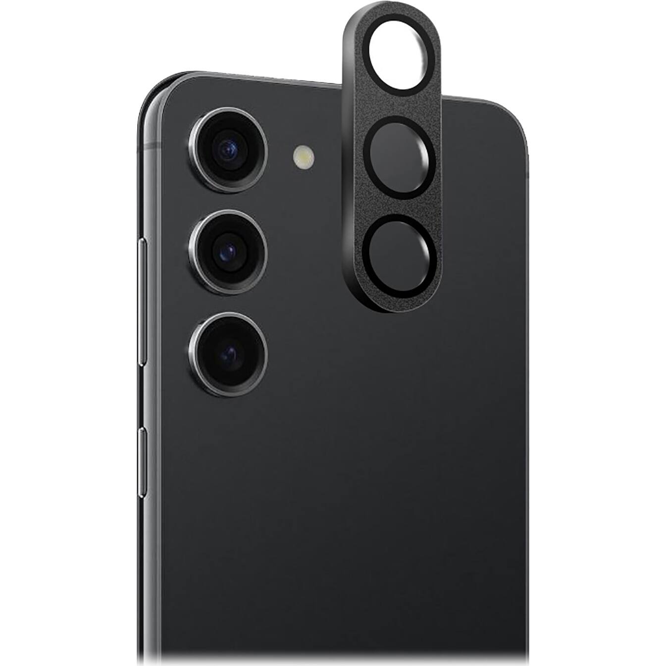 Alt View 11. SaharaCase - ZeroDamage Camera Lens Protector for Samsung Galaxy S23/S23+ (2-Pack) - Black.