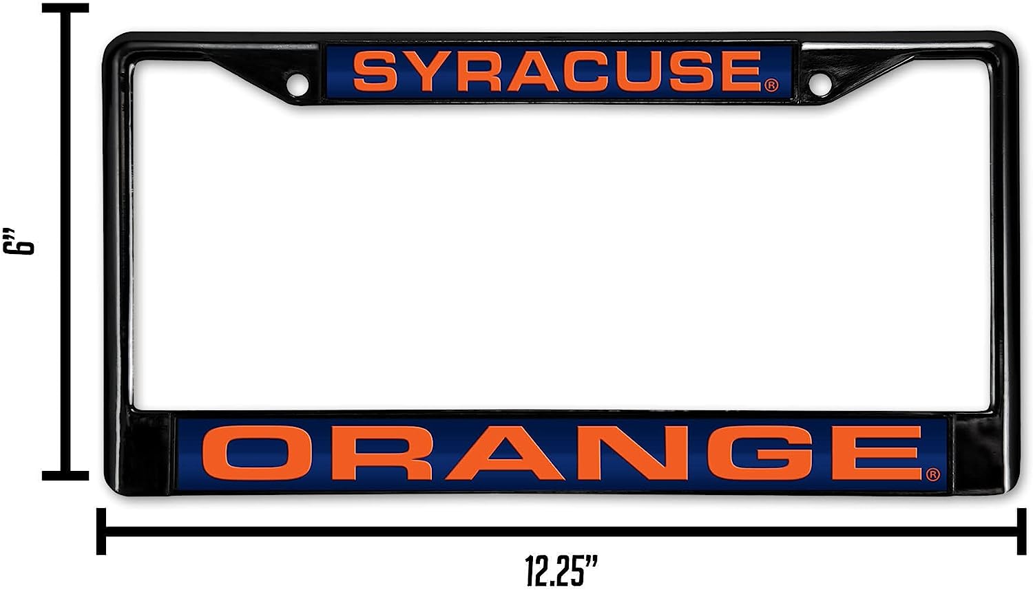SYRACUSE  
ORANGE  

6" x 12.25"