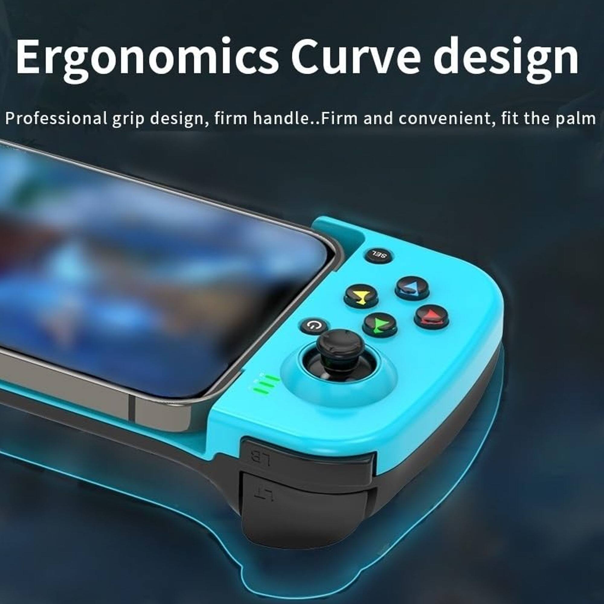 Ergonomics Curve design

Professional grip design, firm handle.. Firm and convenient, fit the palm