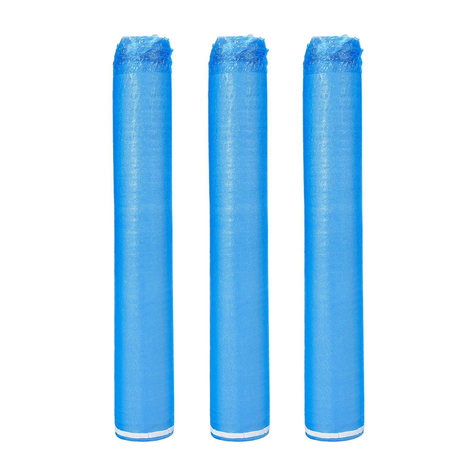 Front. VEVOR - Floor Underlayment 300 sq. ft, 3-in-1 2 mm Thick Flooring Padding with Tape & Vapor Barrier, Heavy Duty EPE Foam - Blue.