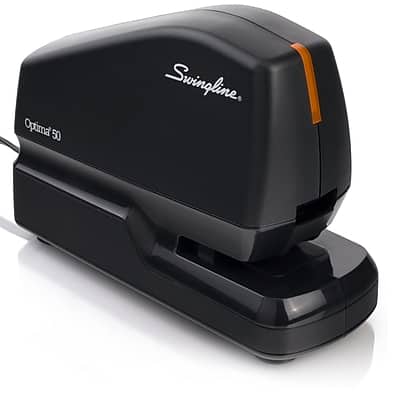 Swingline - Optima 50 Electric Desktop Stapler, 50-Sheet Capacity, Staples Included - Black price history on PriceWatchPro