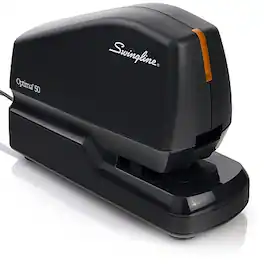 Swingline - Optima 50 Electric Desktop Stapler, 50-Sheet Capacity, Staples Included - Black
