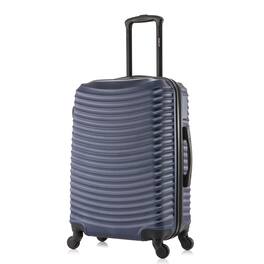 DUKAP - Adly Lightweight Hardside Spinner Luggage 24" - Blue