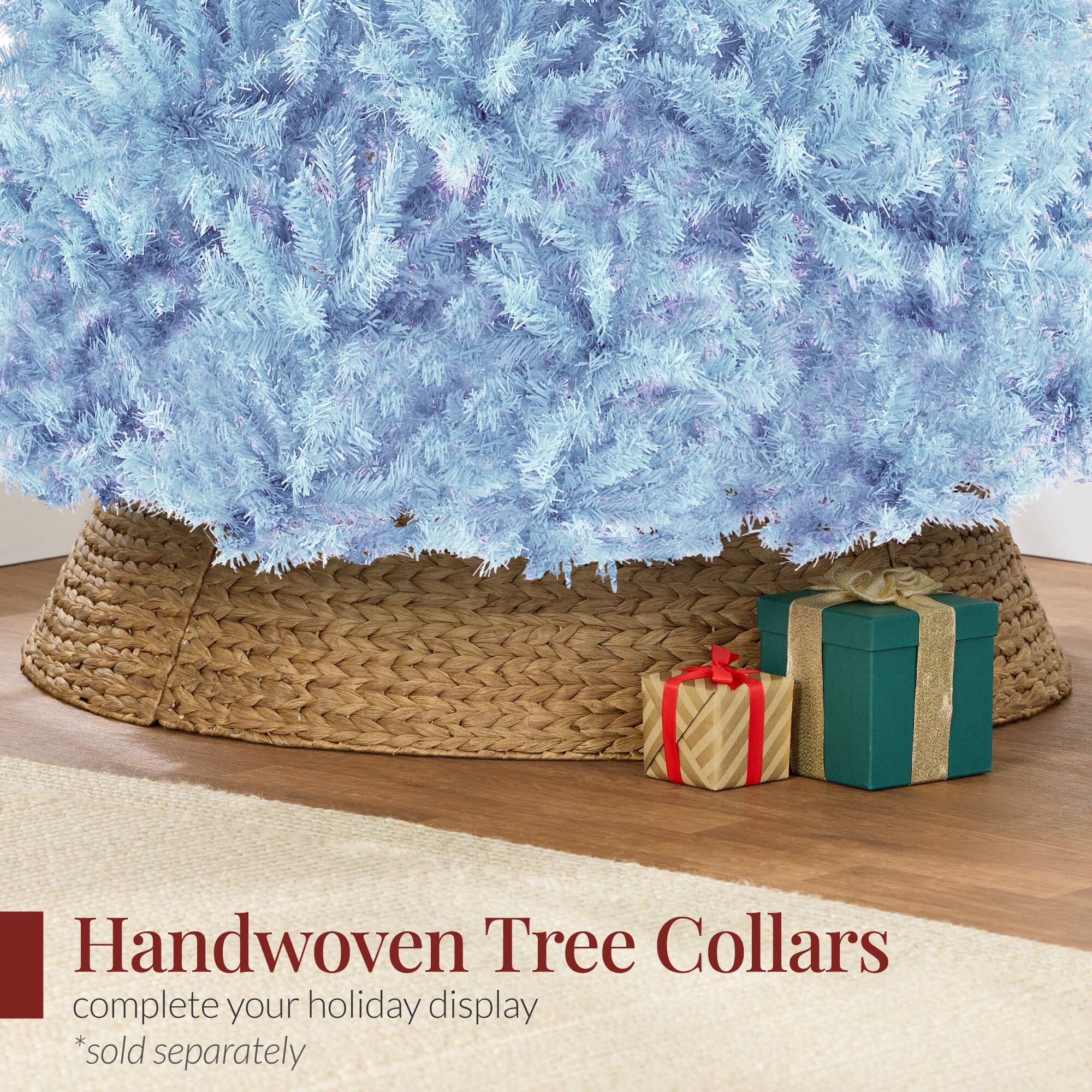 Handwoven Tree Collars  
complete your holiday display  
*sold separately