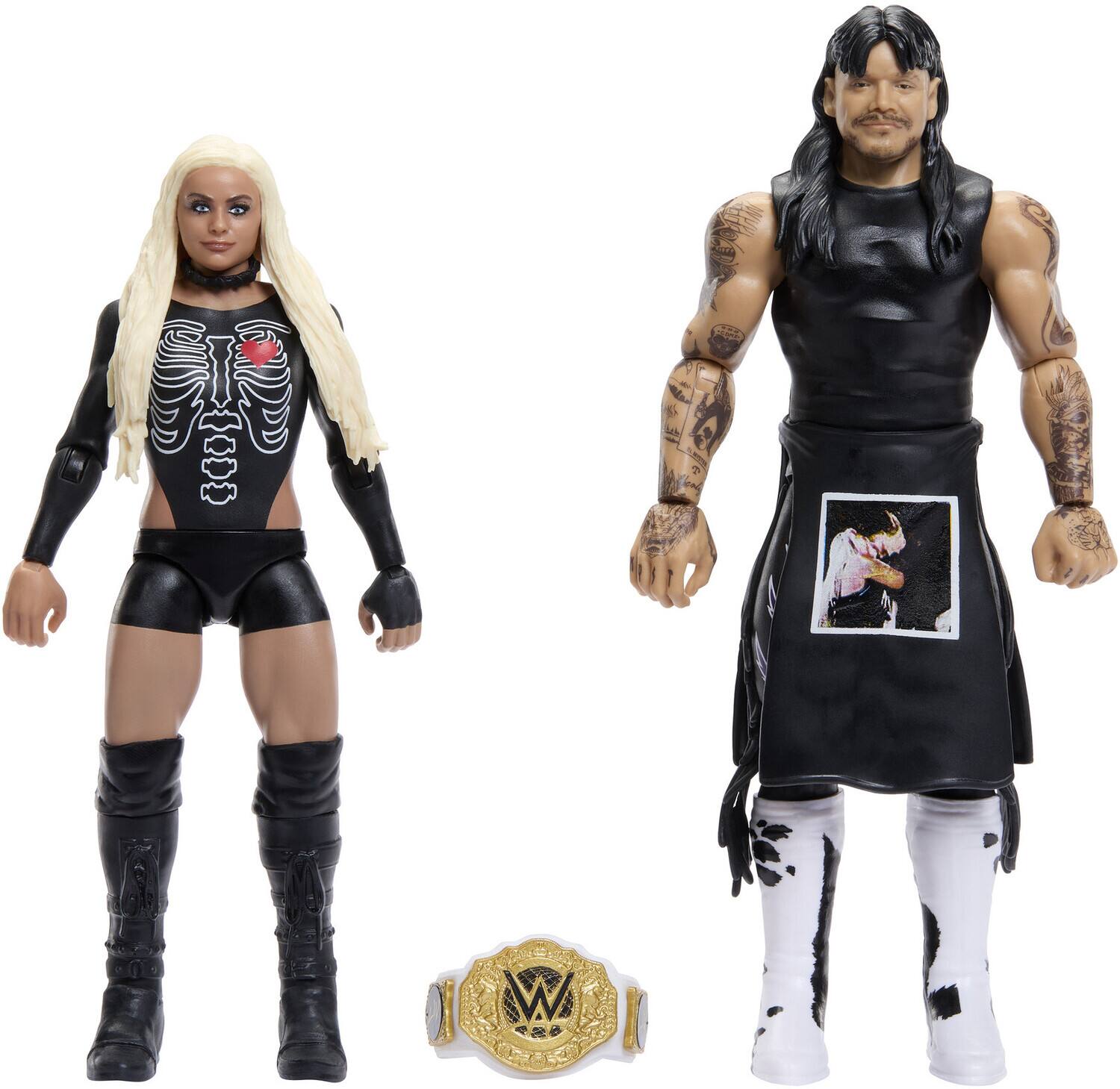 Mattel Collectible - WWE Main Event: Showdown Dominik Mysterio & Liv Morgan Action Figure 2-Pack - COLLECTIBLES