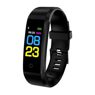 Kitcheniva Fitness Smart Watch Activity Tracker Heart Rate Oxygen BP Monitor Black (2025)