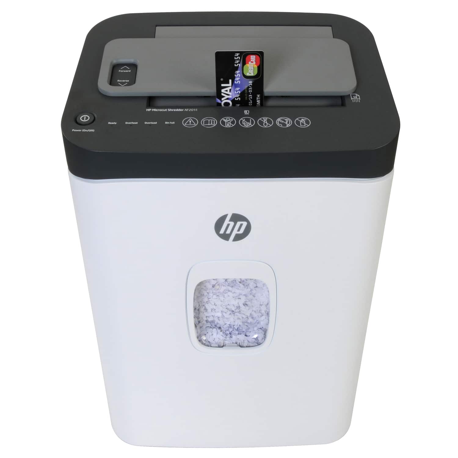 Alt View 13. HP - 14-Sheet Microcut Paper Shredder.