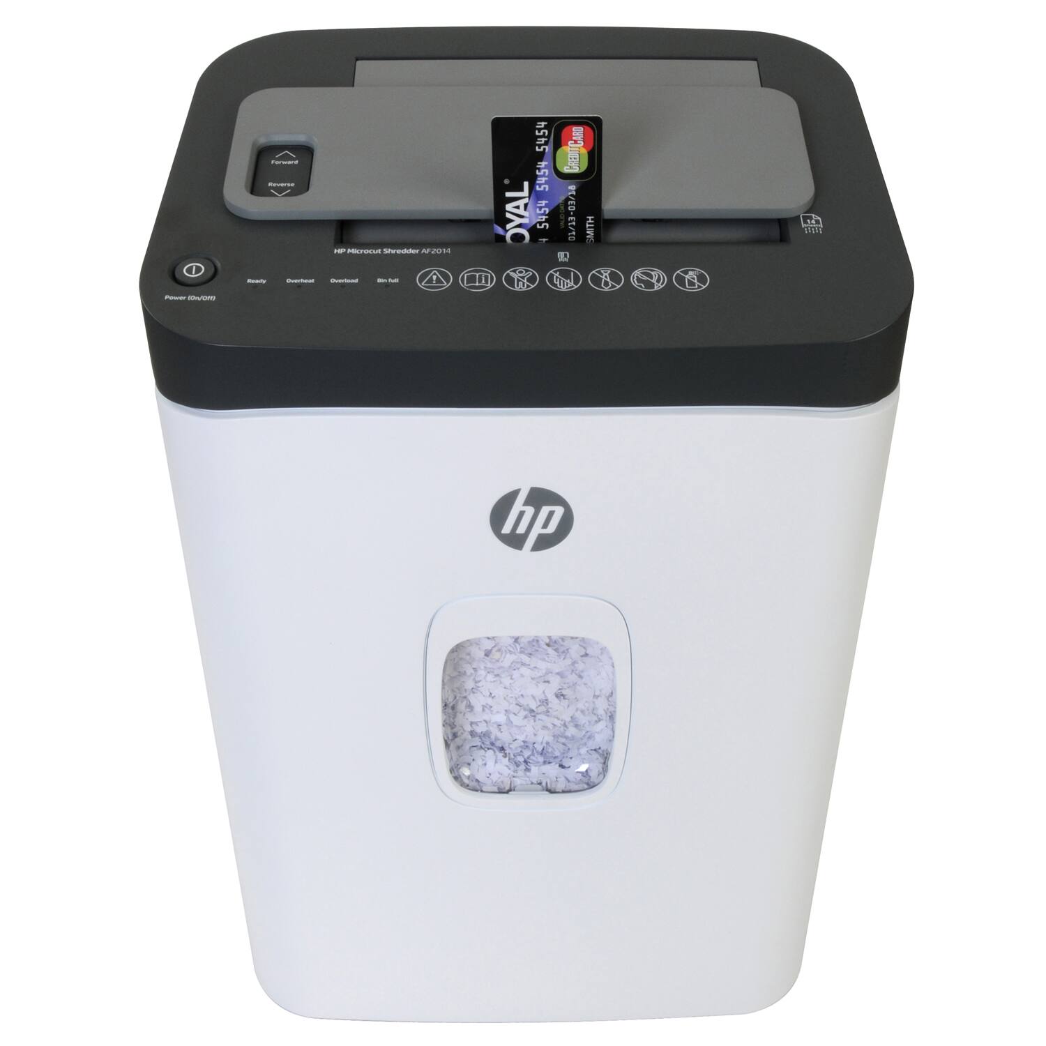 Alt View 13. HP - 14-Sheet Microcut Paper Shredder.