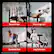 - Bench Press
- Prone Leg Curl
- Dumbbell Row
- Leg Extension
*This product does not contain weight plates