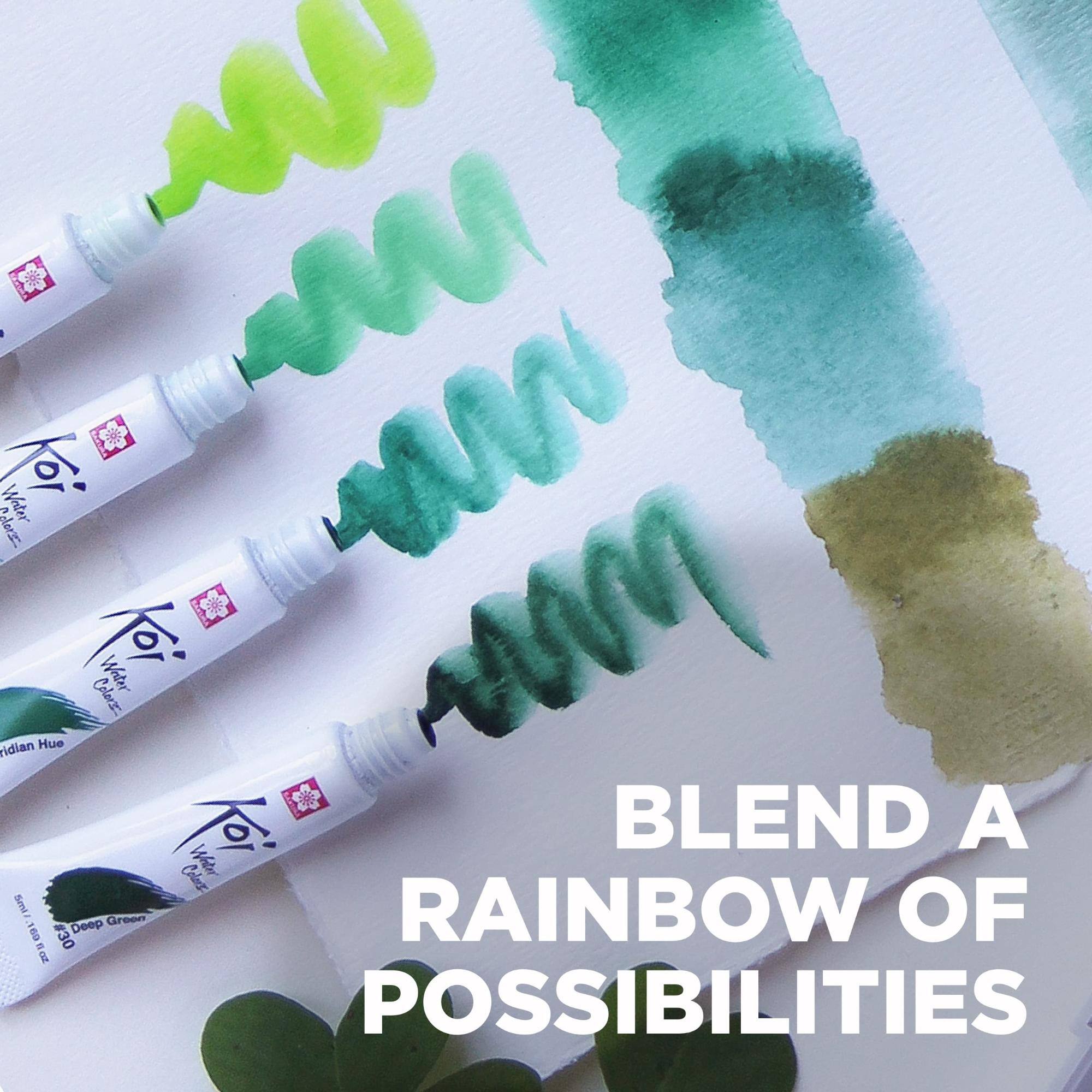 SAZIMA Coloral Water Koi  
Colorza Water Indian Hue 5ml Green 160 #30 Deep  
BLEND A RAINBOW OF POSSIBILITIES