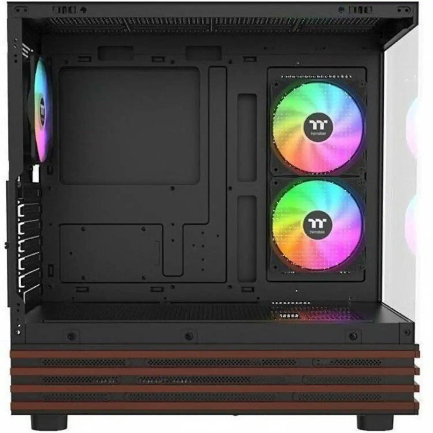 Alt View 2. Thermaltake - View 270 Plus WS ARGB Mid Tower PC Case - Black.