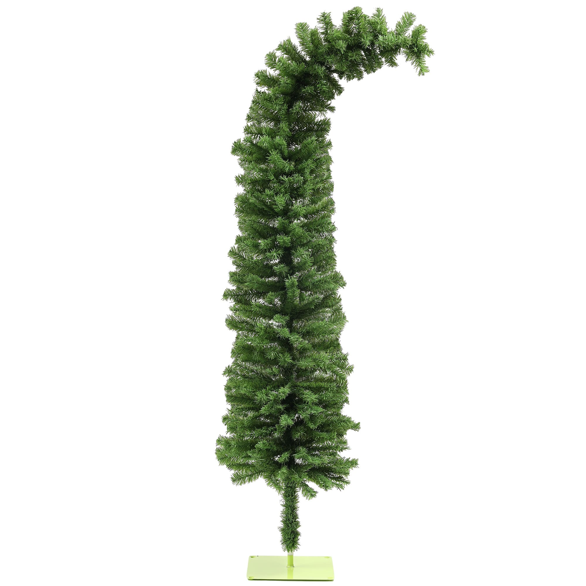 Homcom - Whimsical Pencil Christmas Tree - Green