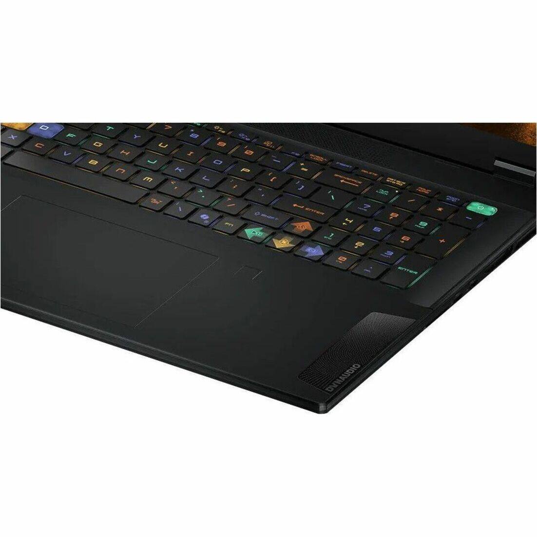 Alt View 23. MSI - 18" Gaming Laptop 2560 x 1600 (QHD+) - Intel Core Ultra 9 275HX with 64GB Memory - GeForce RTX 5070 TI - 2 TB SSD - Midnight Black, Black.