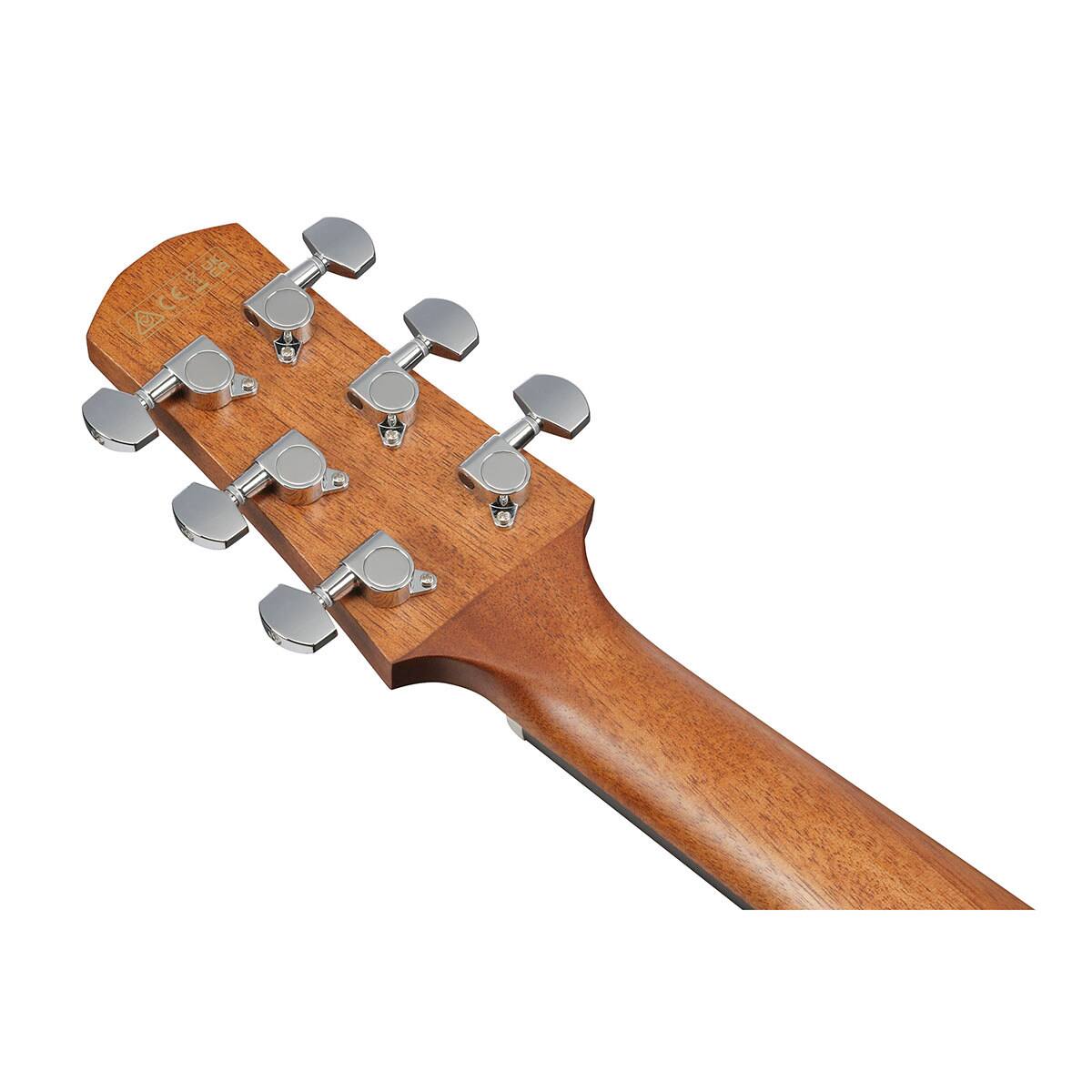 Alt View 8. Ibanez - Ibanez Advanced Acoustic AAD54E Acoustic Electric Guitar, Mahogany Sunburst.