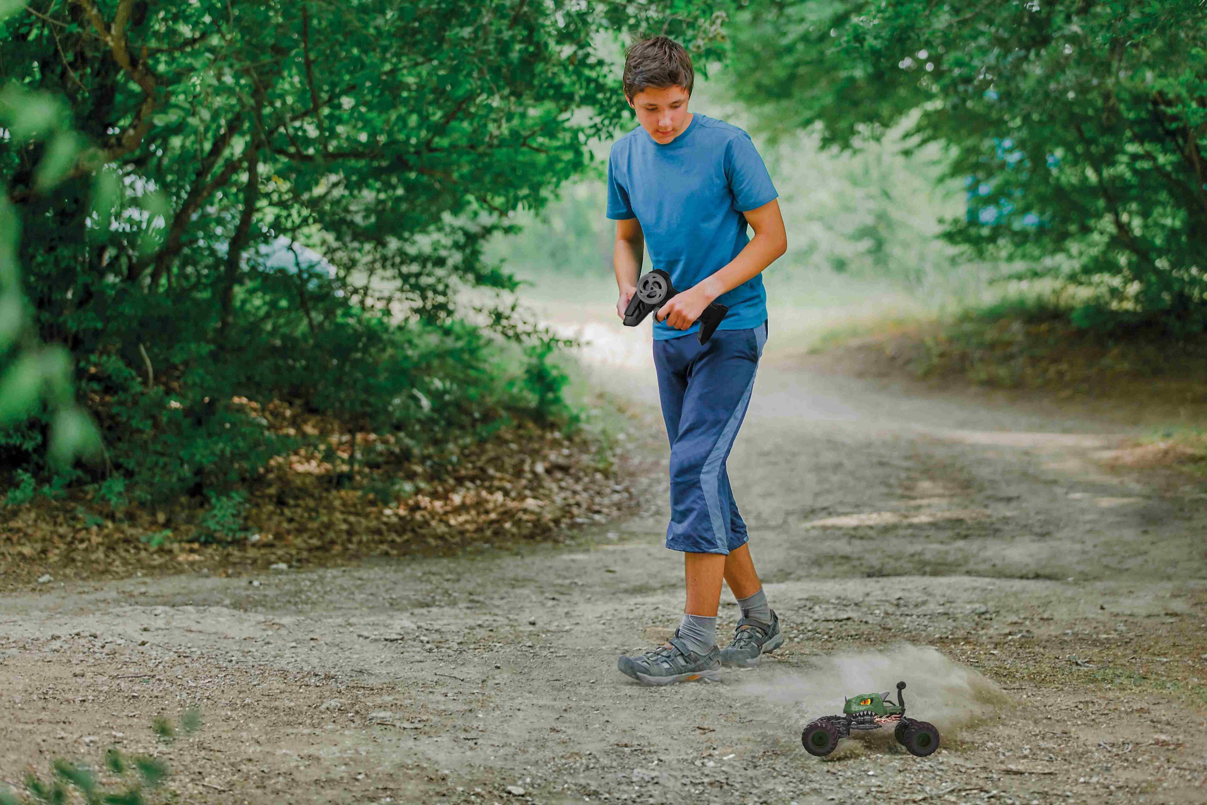 Alt View 6. Lexibook - CROSSLANDER DINO, Standing Rotation with Light Effects.