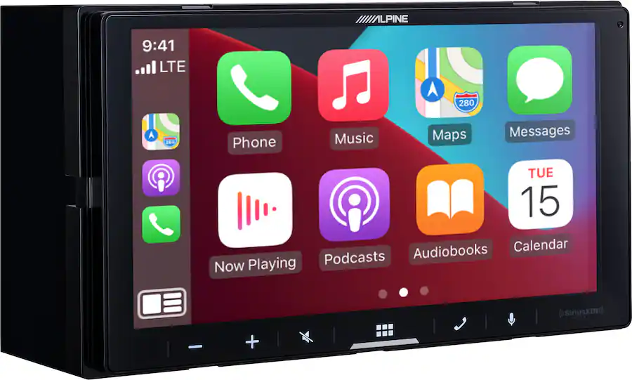 Alpine 7 inch Ultra Shallow Android Auto & Apple CarPlay Bluetooth ...