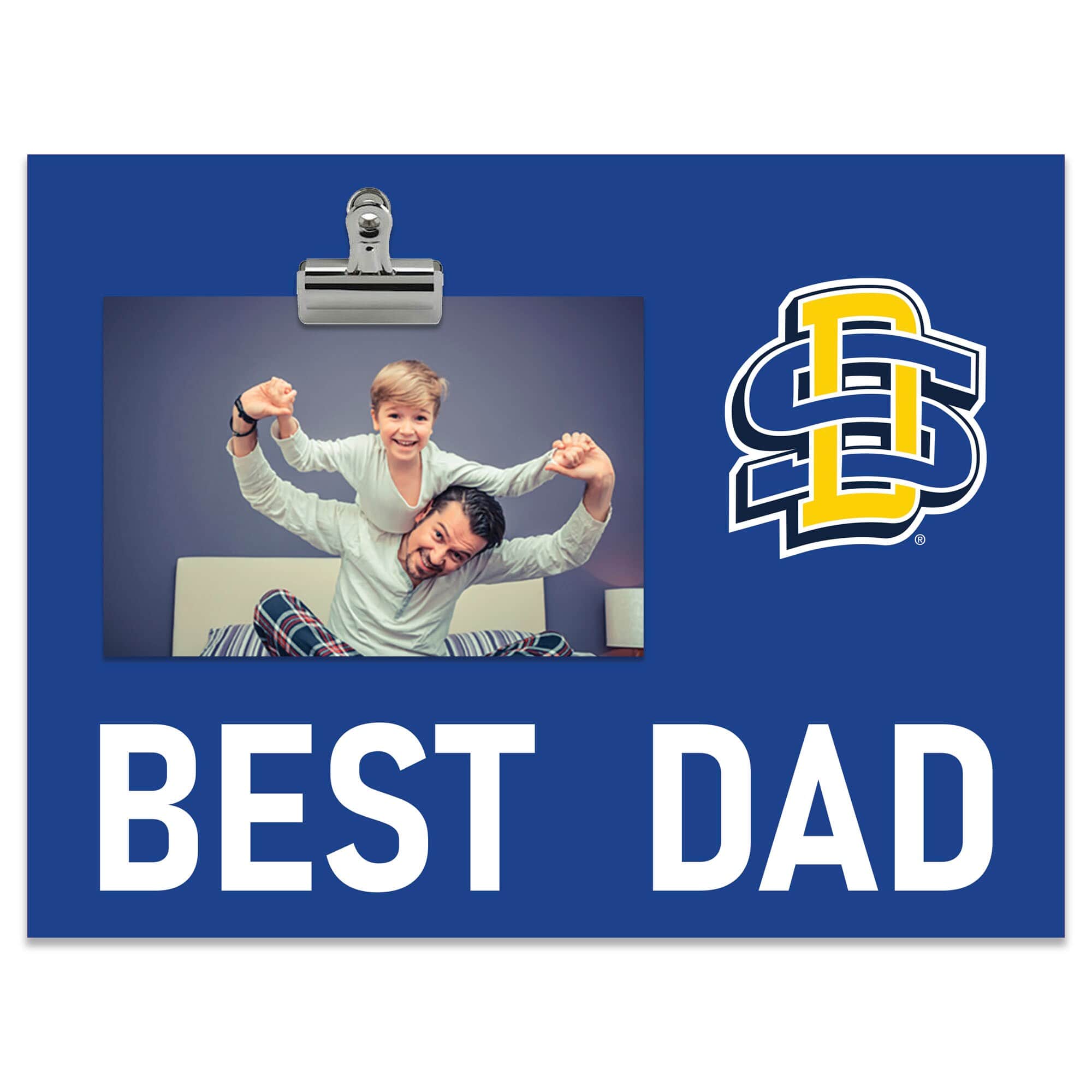 "Fan Creations - South Dakota State Jackrabbits 8"" x 10.5"" Briteline Best Dad Clip Frame - Multicolor" price history on PriceWatchPro