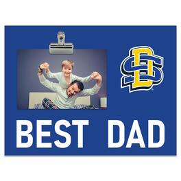 Fan Creations - South Dakota State Jackrabbits 8" x 10.5" Briteline Best Dad Clip Frame - Multicolor