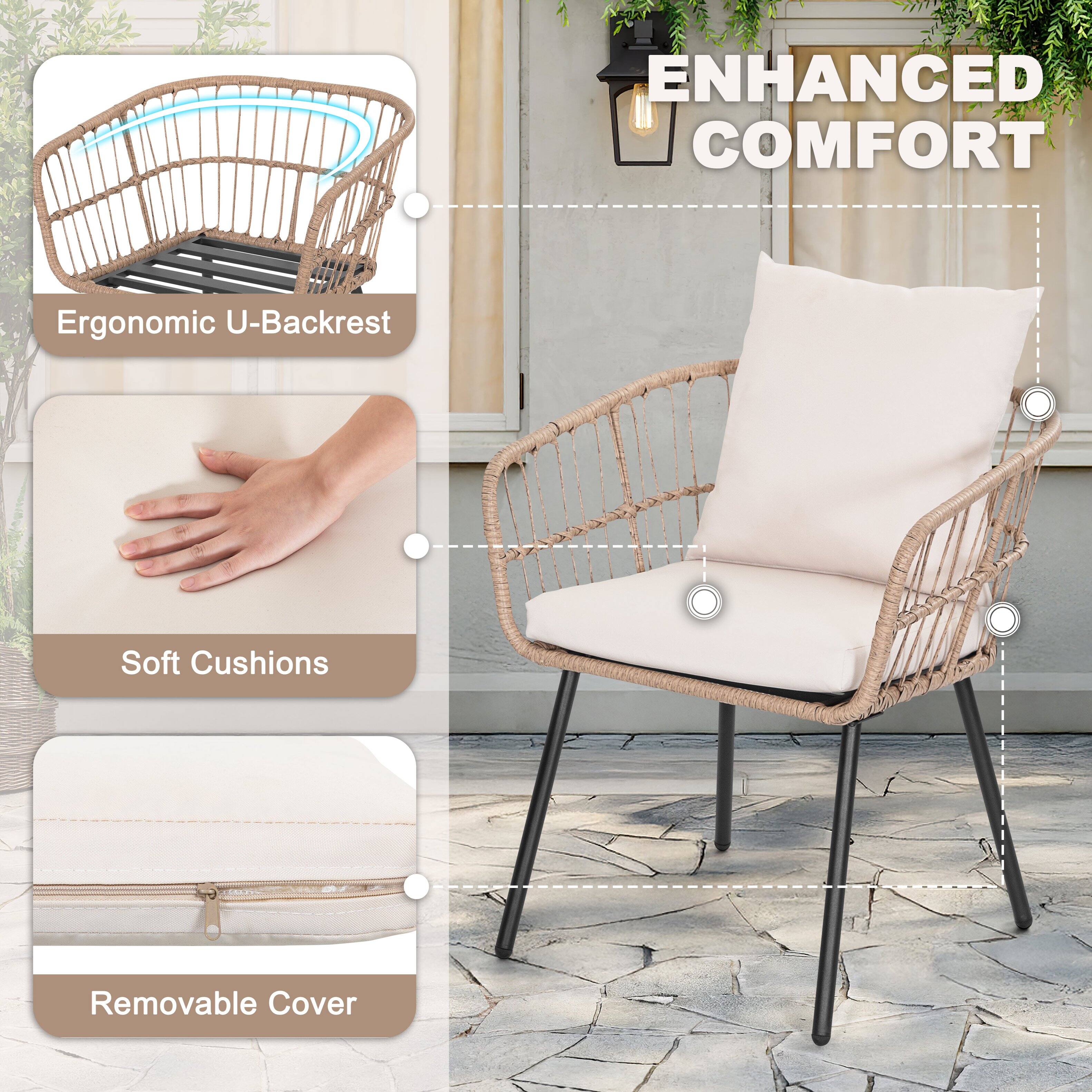 ENHANCED COMFORT

- Ergonomic U-Backrest
- Soft Cushions
- Removable Cover