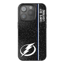 Keyscaper - NHL - Tampa Bay Lightning Sidebar Bling iPhone Case - 14 - Black