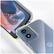 Alt View 15. SaharaCase - Hybrid-Flex Hard Shell Series Case for Motorola Moto G Play (2024) - Clear.