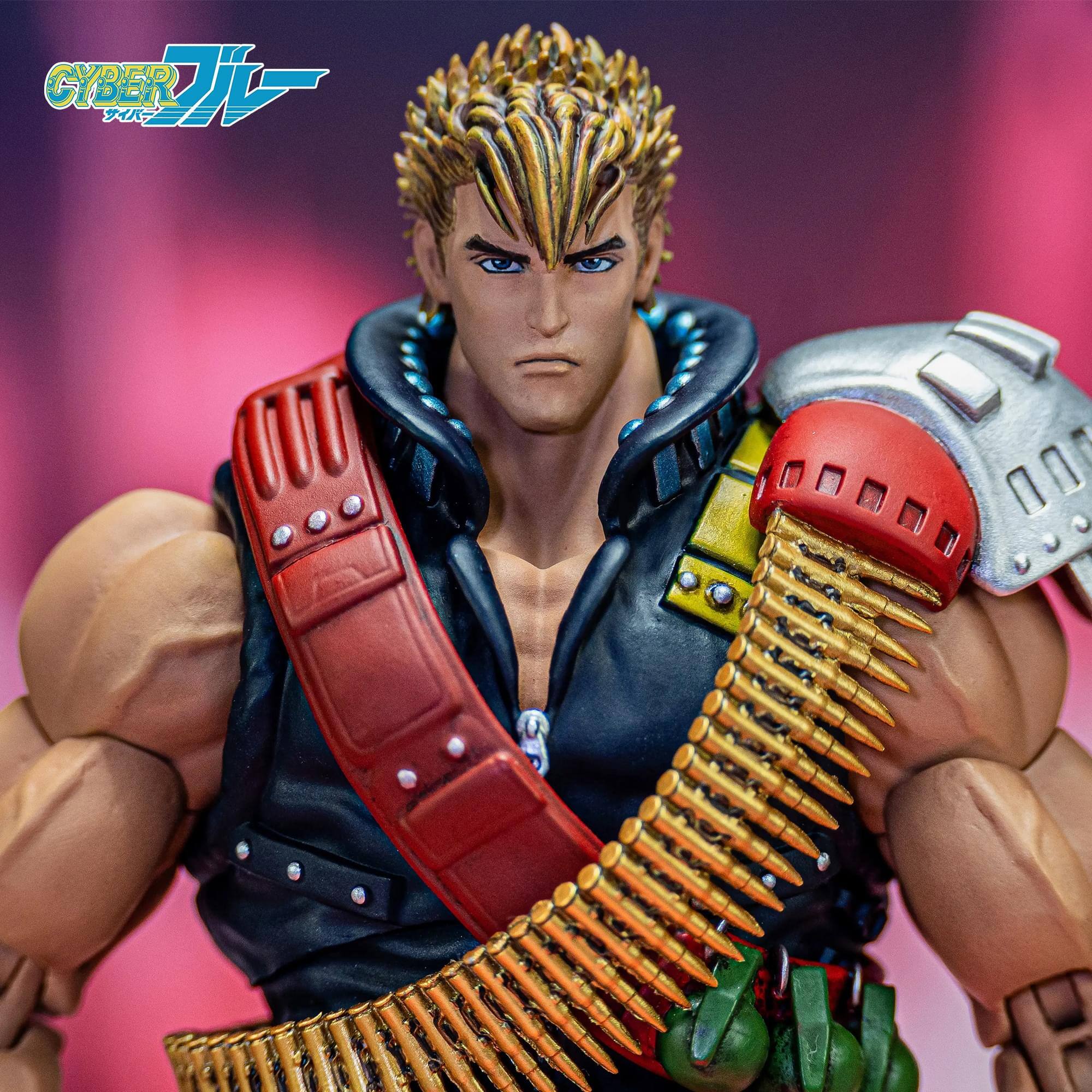 Alt View 2. Storm Collectibles - Cyber Blue 1:12 Scale Action Figure | Blue - Blue.