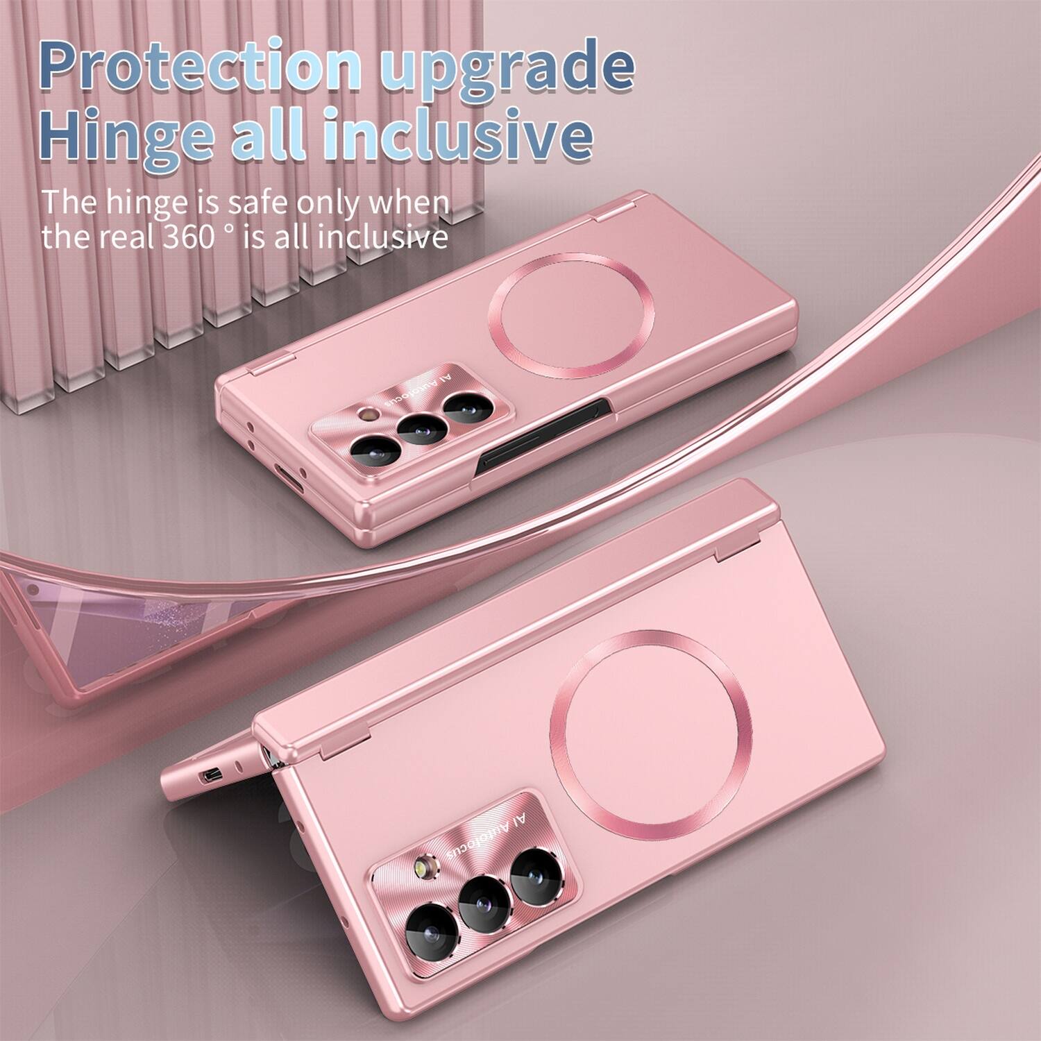 Protection upgrade  
Hinge all inclusive  

The hinge is safe only when the real 360° is all inclusive