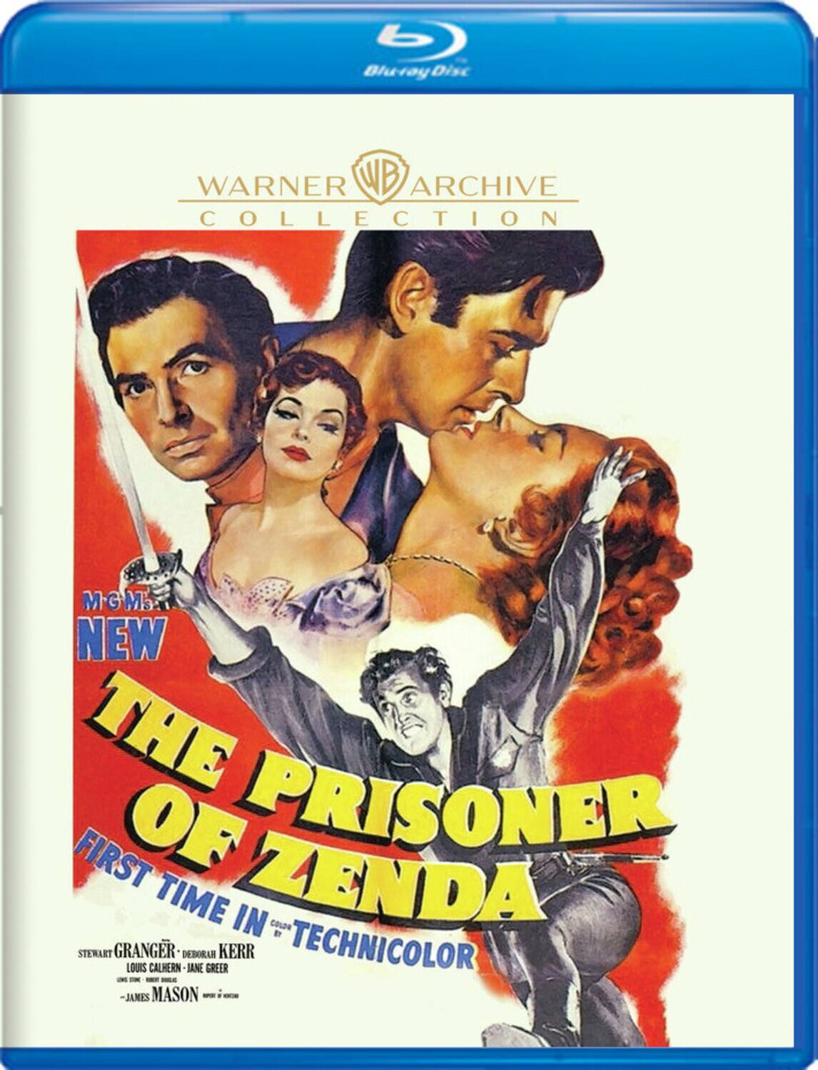 Front. The Prisoner of Zenda   - BLU-RAY.