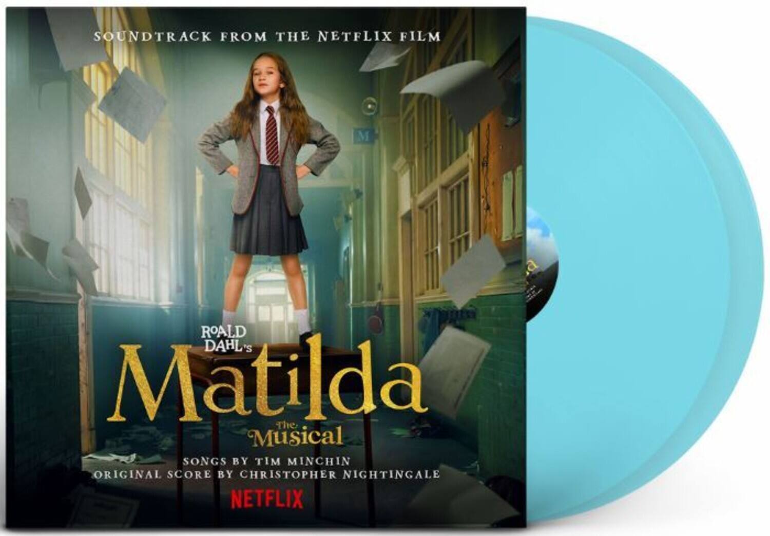 SOUNDTRACK FROM THE NETFLIX FILM  
ROALD DAHL'S Matilda The Musical  
SONGS BY TIM MINCHIN  
ORIGINAL SCORE BY CHRISTOPHER NIGHTINGALE  
NETFLIX