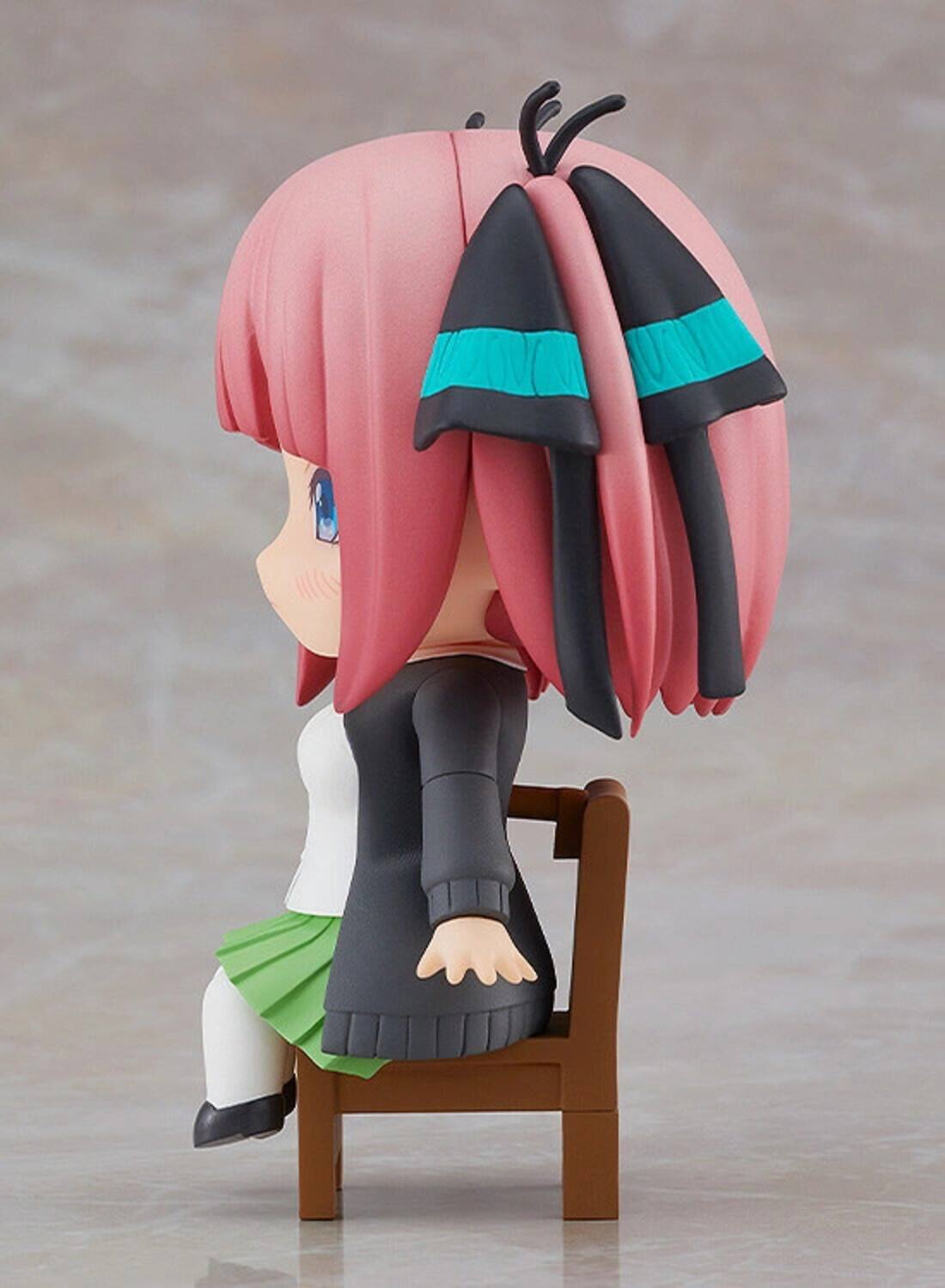 Alt View 3. Good Smile Company - Good Smile Company - Quintessential Quintuplets Movie - Nino Nendoroid Swacchao Action Figure   - Collectibles - Multicolor.