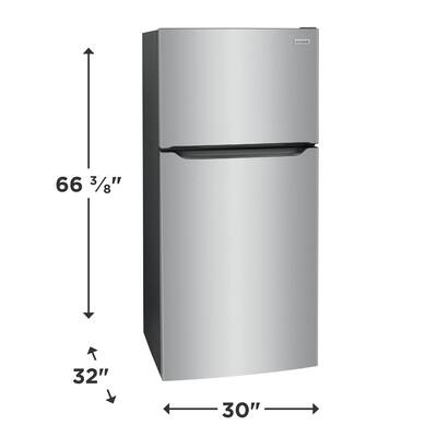 ♥୨୧ページ♥ Frigidaire 20 Cu. Ft. Garage Ready Top Freezer Refrigerator