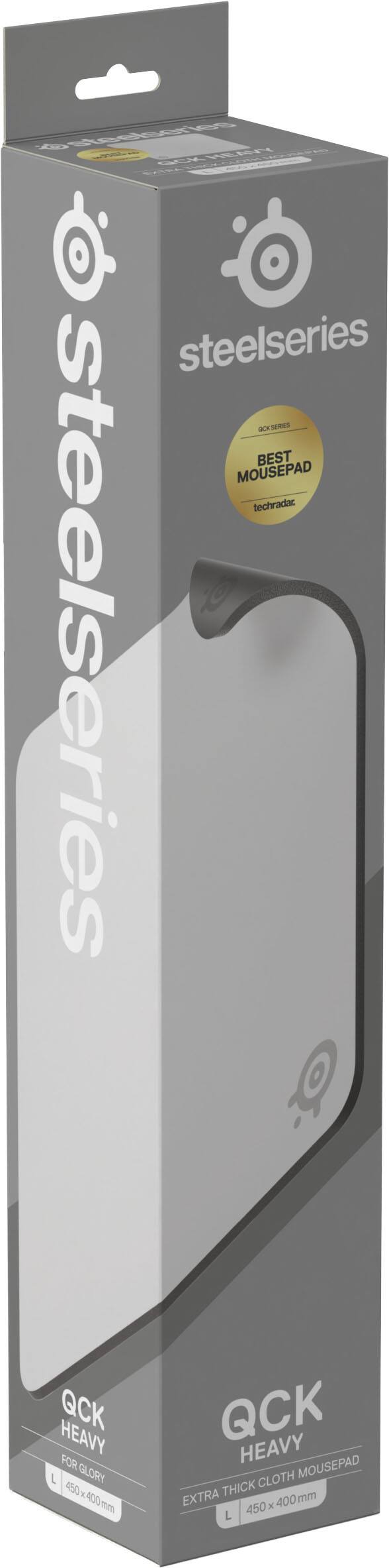 SteelSeries QCK Heavy Mousepad - Best Mousepad (TechRadar)  
QCK Heavy for Glory  
Extra Thick Cloth Mousepad  
450 x 400 mm