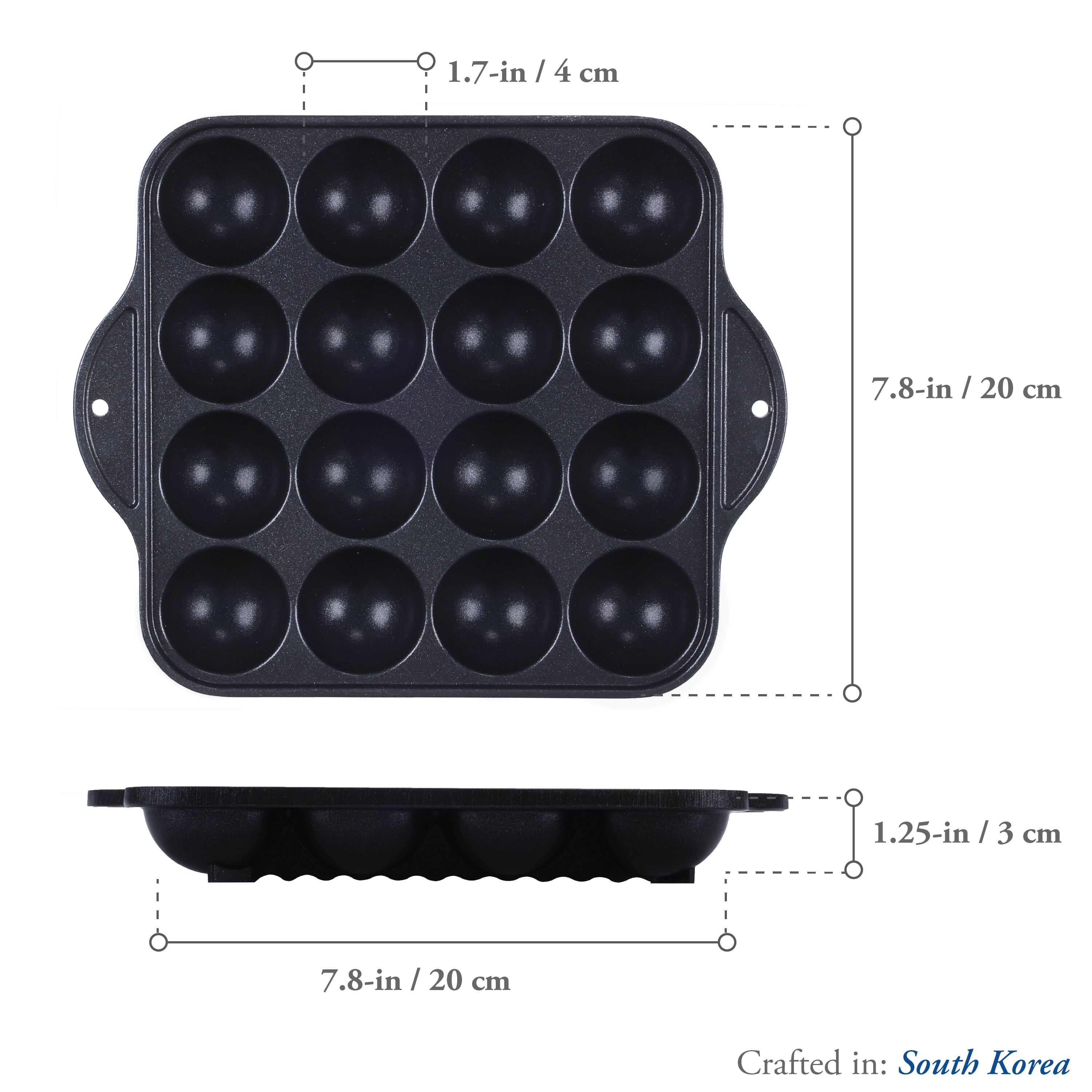 1.7-in / 4 cm  
7.8-in / 20 cm  
1.25-in / 3 cm  
7.8-in / 20 cm  

Crafted in: South Korea