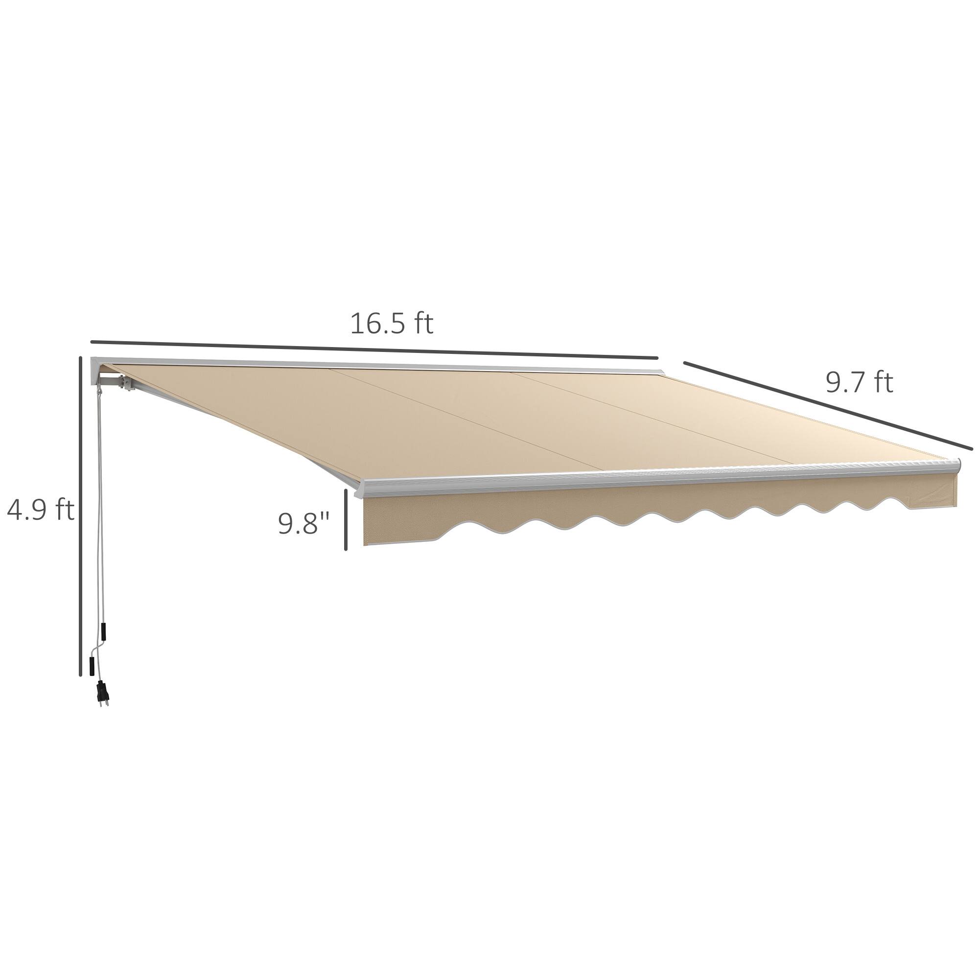 16.5 ft
9.7 ft
4.9 ft
9.8"