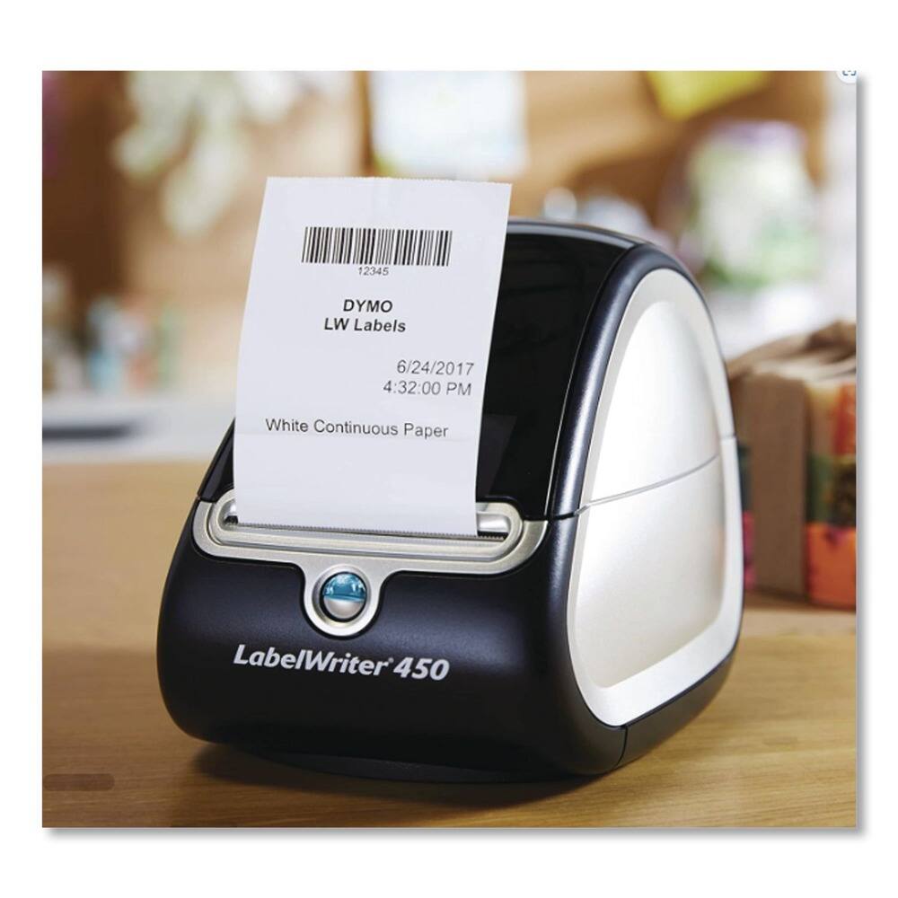 12345  
DYMO LW Labels  
6/24/2017 4:32:00 PM  
White Continuous Paper  
LabelWriter 450