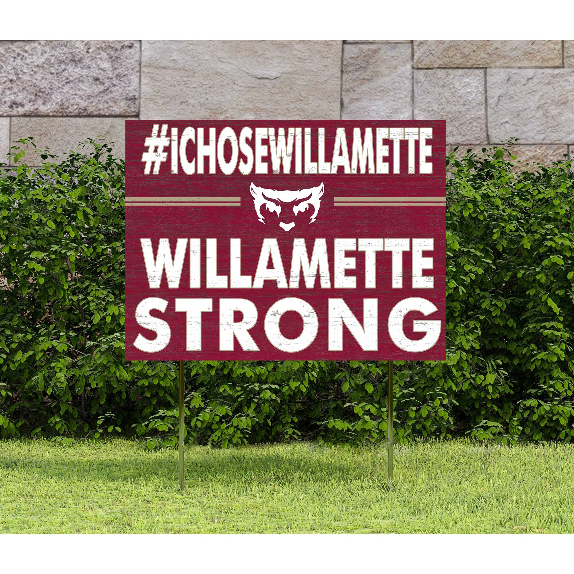 #ICHOOSEWILLAMETTE  
WILLAMETTE STRONG