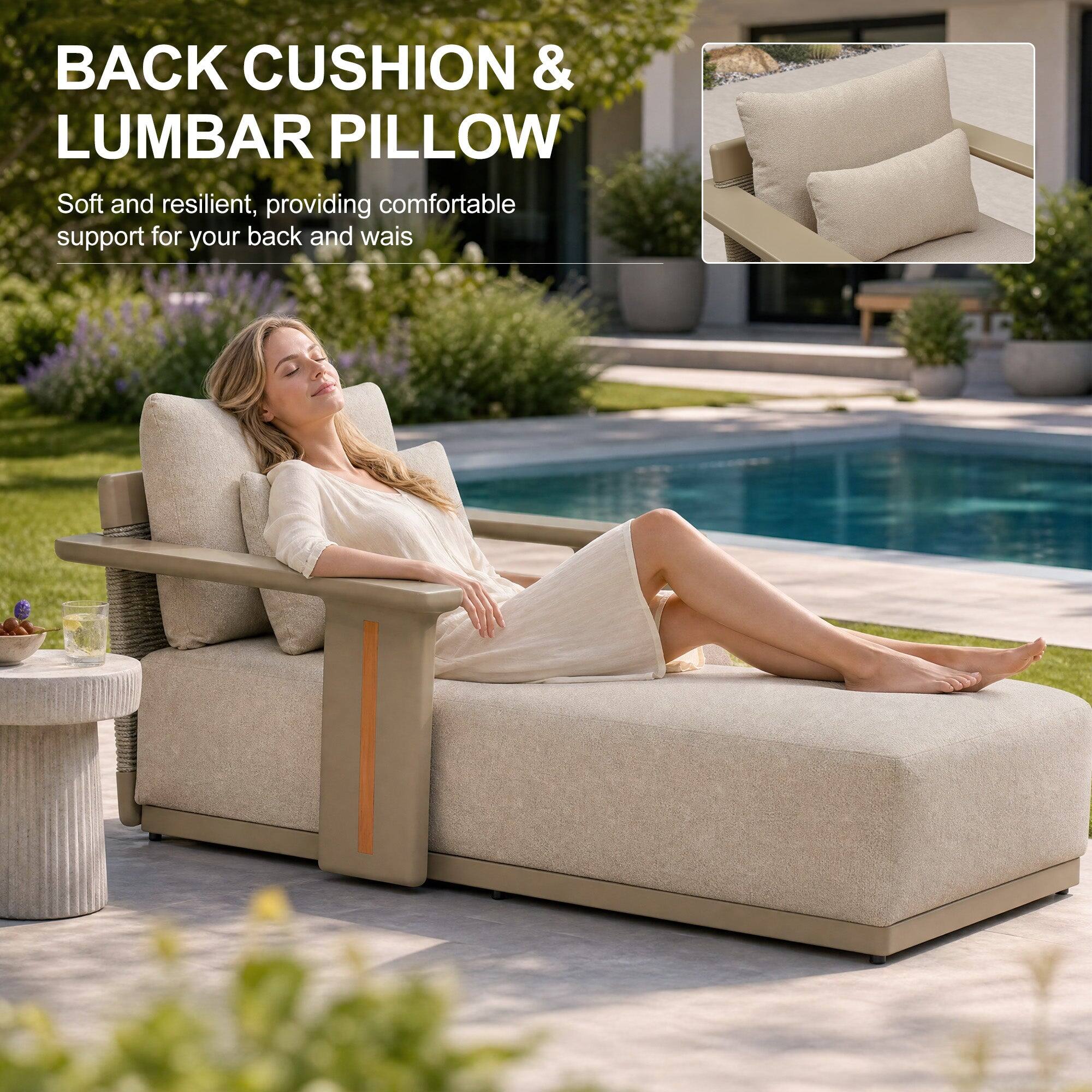 BACK CUSHION & LUMBAR PILLOW

Soft and resilient, providing comfortable support for your back and waist