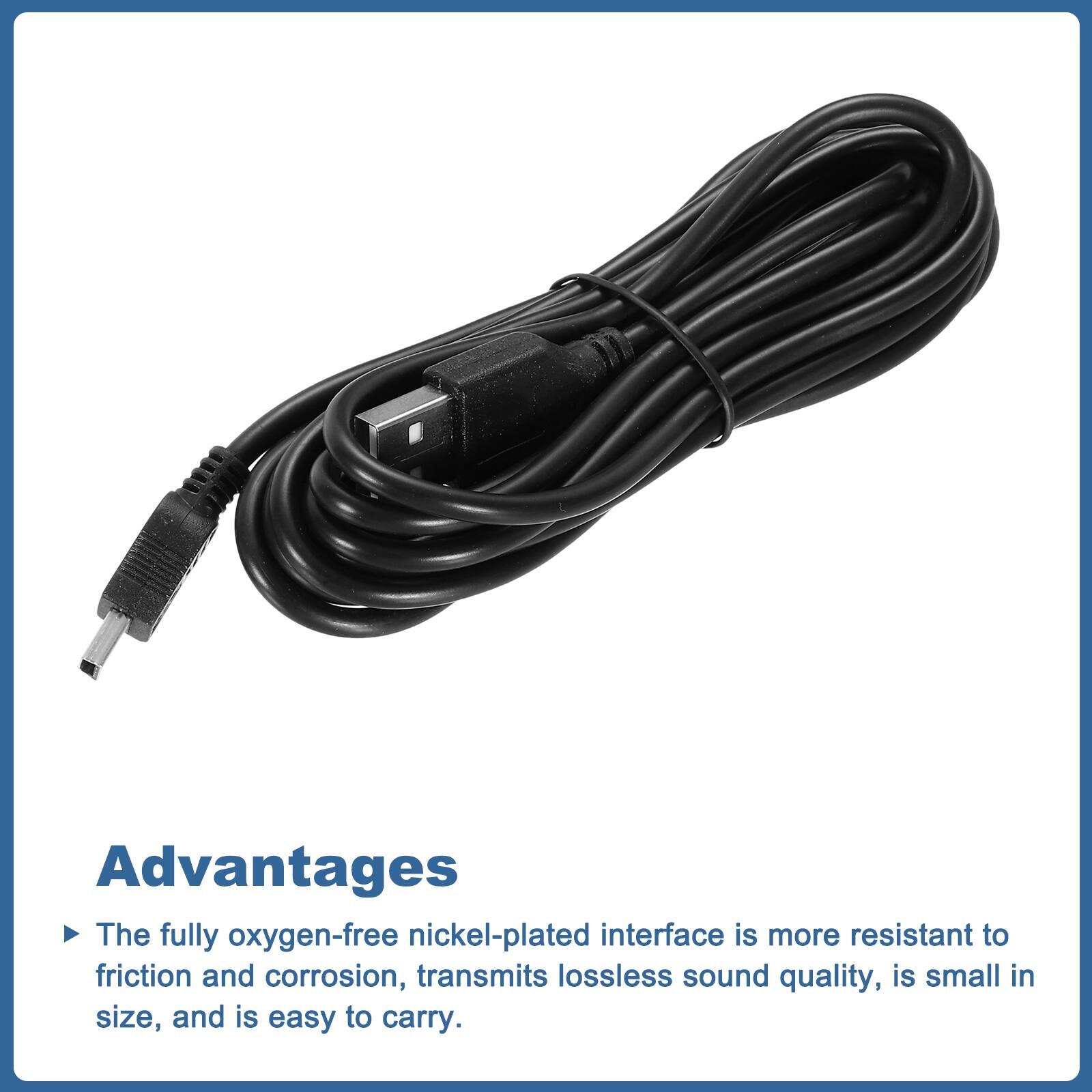 Advantages

- The fully oxygen-free nickel-plated interface is more resistant to friction and corrosion, transmits lossless sound quality, is small in size, and is easy to carry.