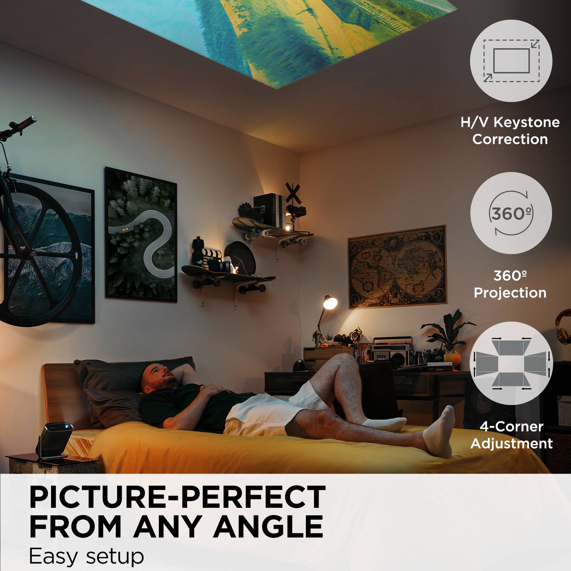 Picture-Perfect From Any Angle: Easy Setup