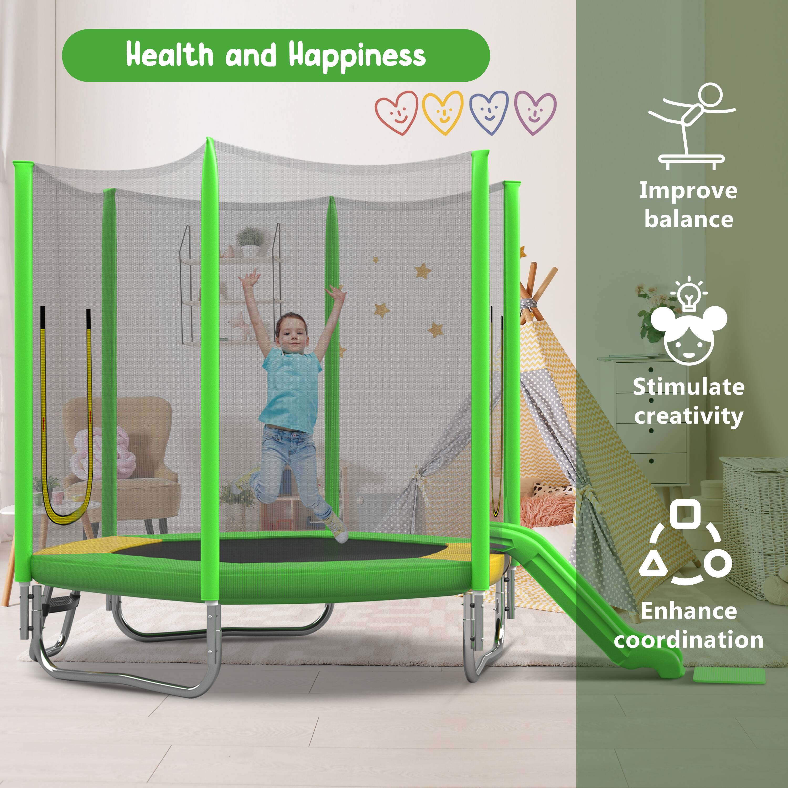 Health and Happiness

- Improve balance
- Stimulate creativity
- Enhance coordination