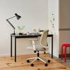Front. Branch Furniture - Branch 48" Daily Desk – Functional Home Office Desk with Timeless Design, Rounded Corners & Built-in Cable Notch - Charcoal.