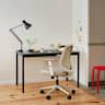Branch Furniture - Branch 48" Daily Desk – Functional Home Office Desk with Timeless Design, Rounded Corners & Built-in Cable Notch - Charcoal