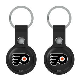 Keyscaper - Philadelphia Flyers Two-Pack AirTag Holders - No Size - Black