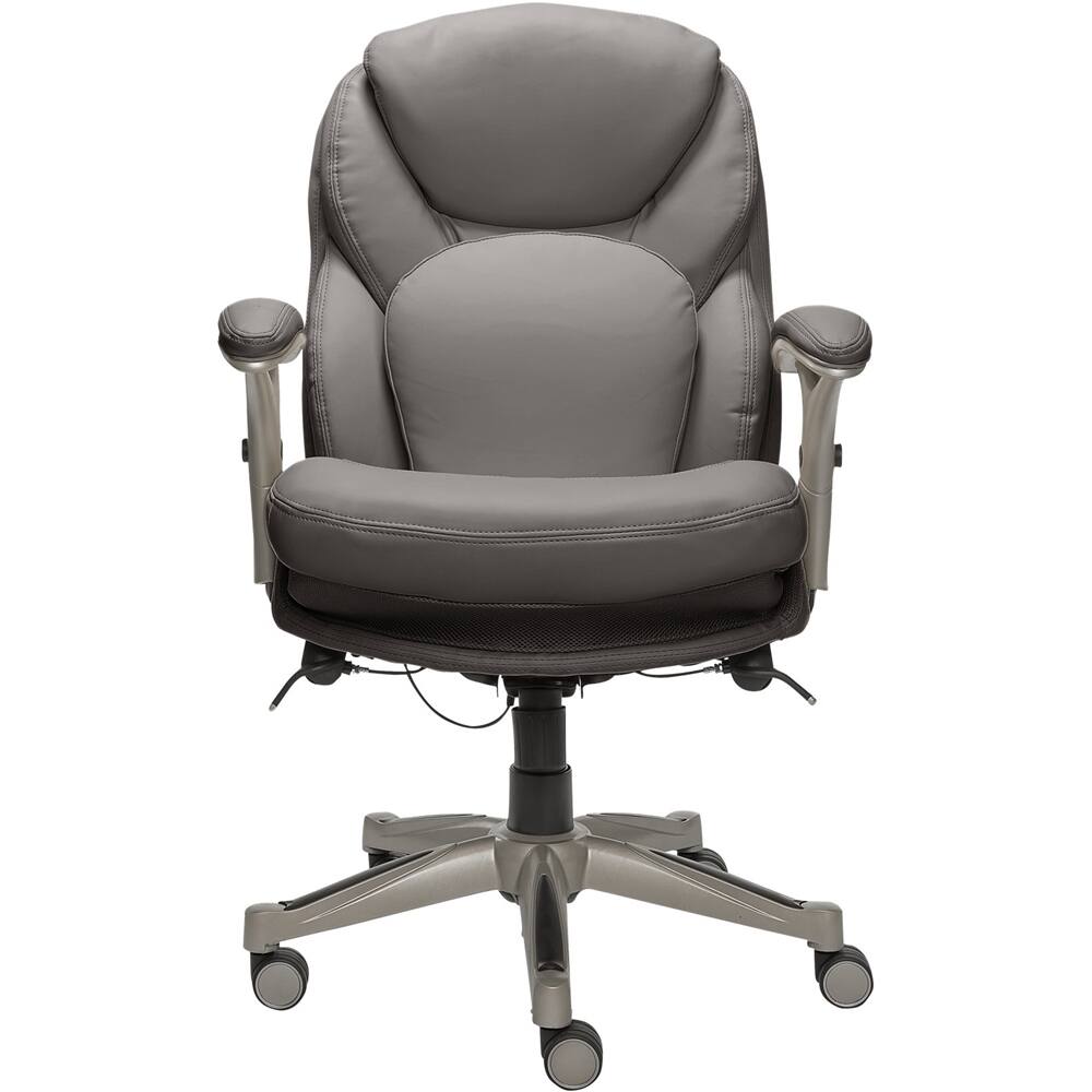 Serta - Claremont Ergonomic Executive Office Chair with Back in Motion Technology - Gray