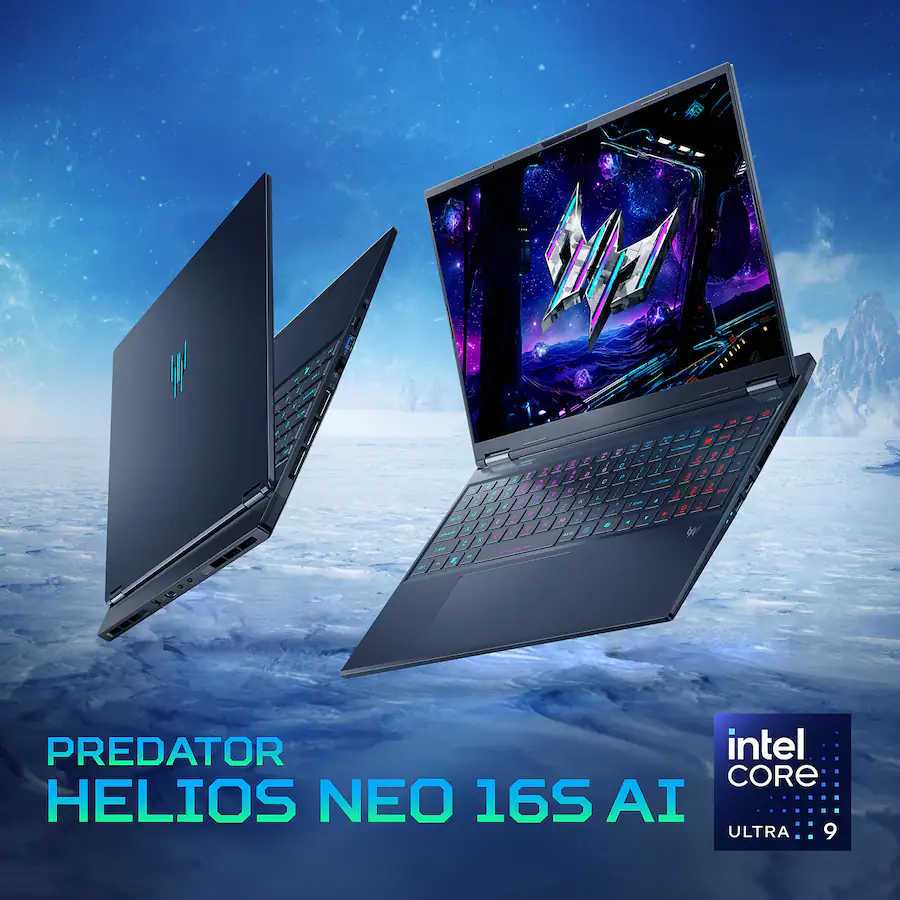 I 2 - PREDATOR Intel CORE HELIOS NEO 16S AI ULTRA 9